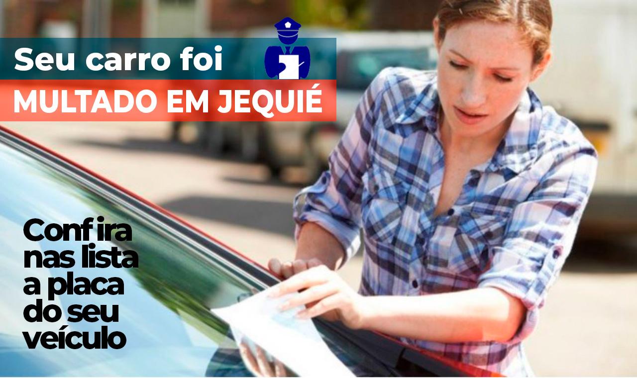 Confira se seu carro foi multado em Jequié