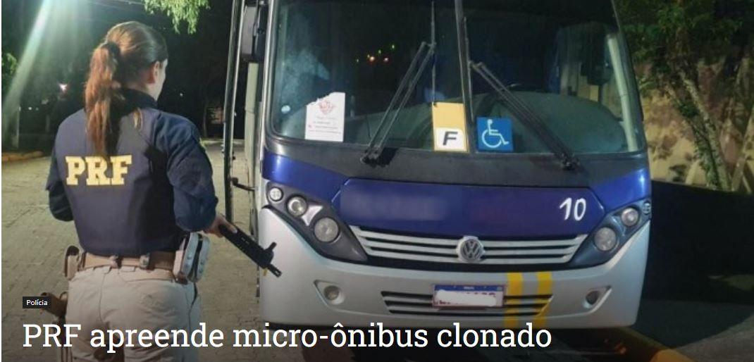 A quem pertence o ônibus clonado locado pela prefeitura de Jequié?
