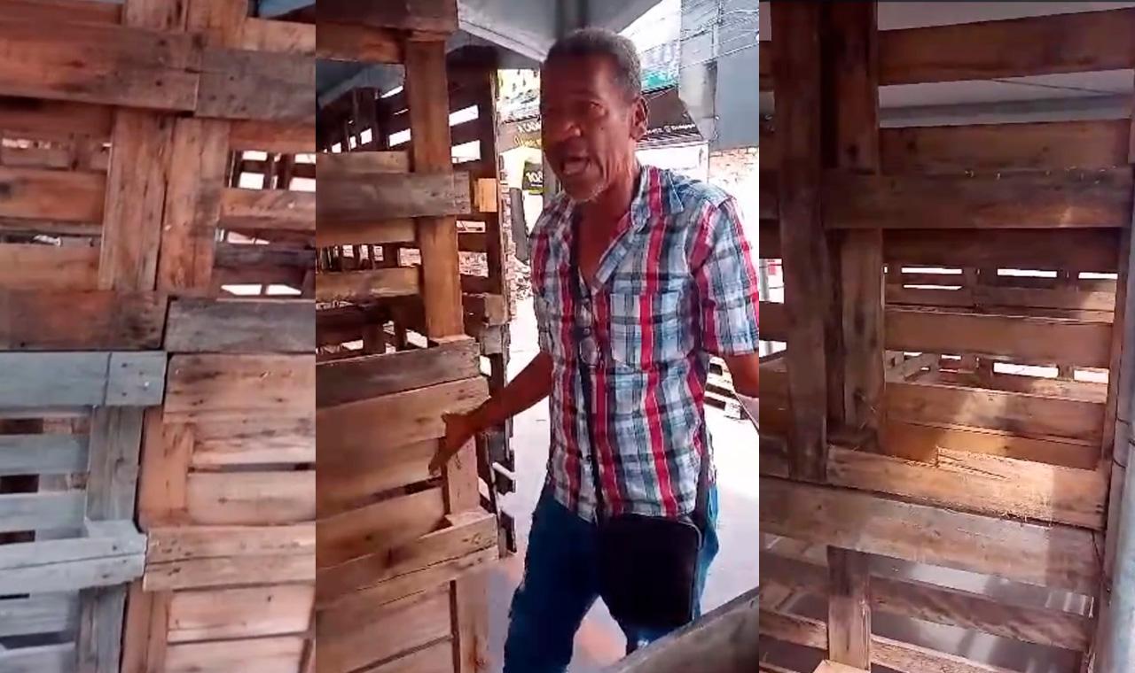 Barraca de São João é um curral, diz barraqueiro.