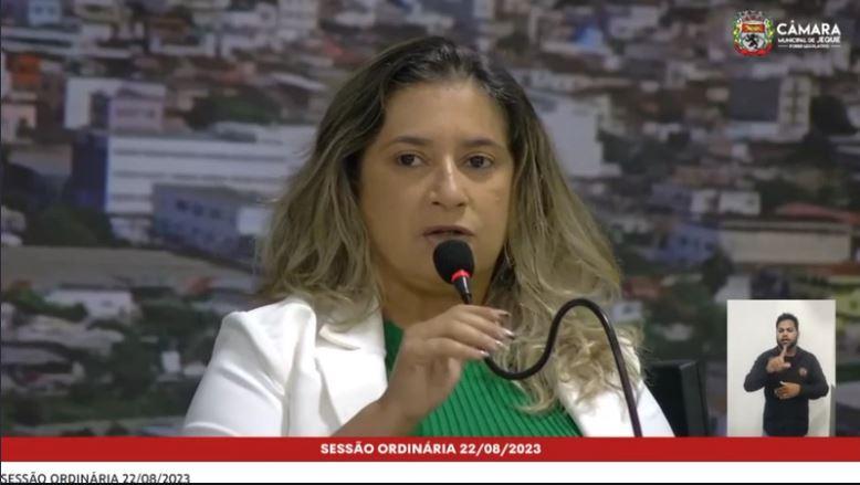 Vereadora denuncia a péssima qualidade da alimentação nas escolas de Jequié