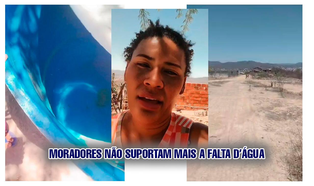 Continua a Saga da Sede no Morro dos Macacos, em Jequié.