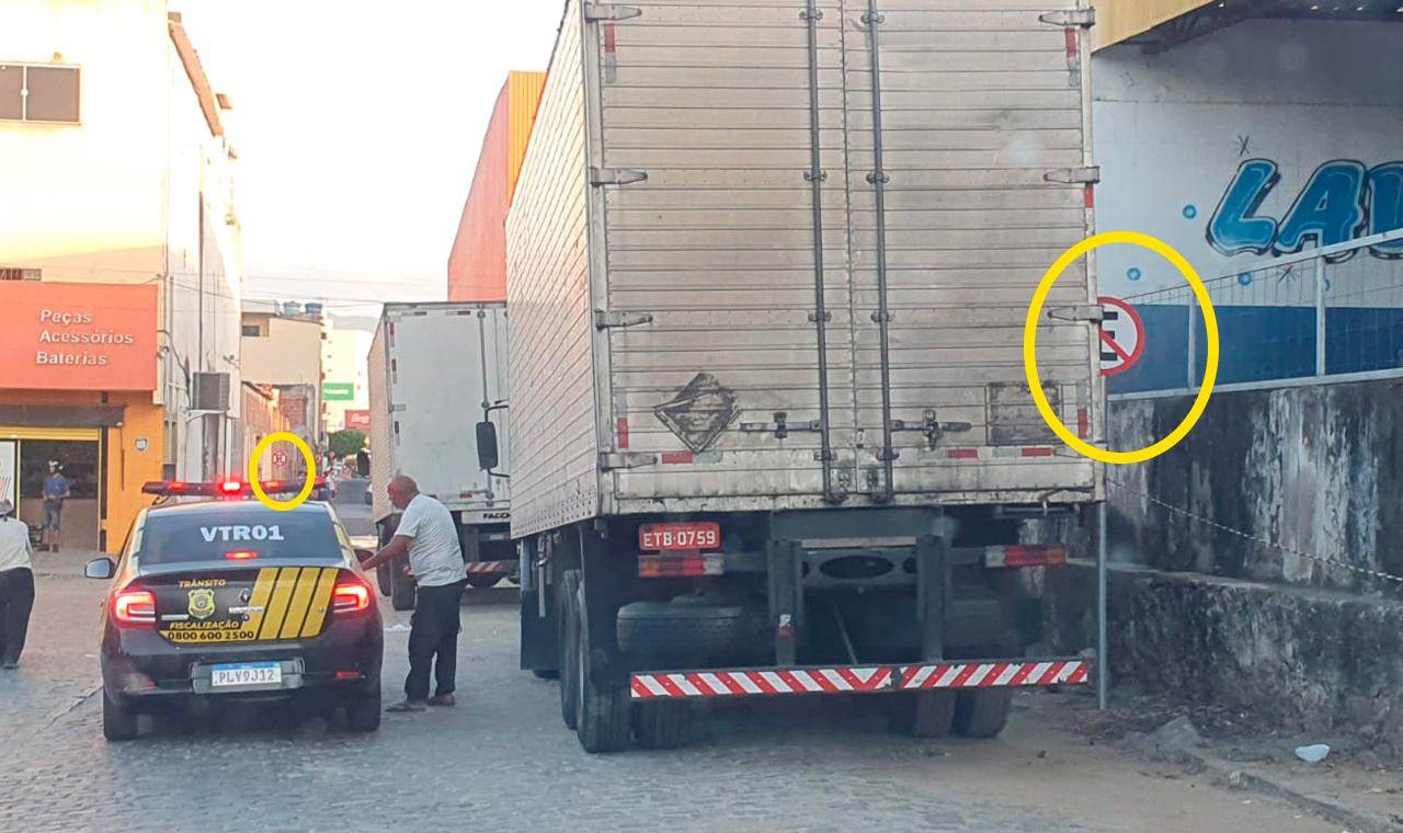 Sumtran faz sinalização em via pública e confunde os condutores