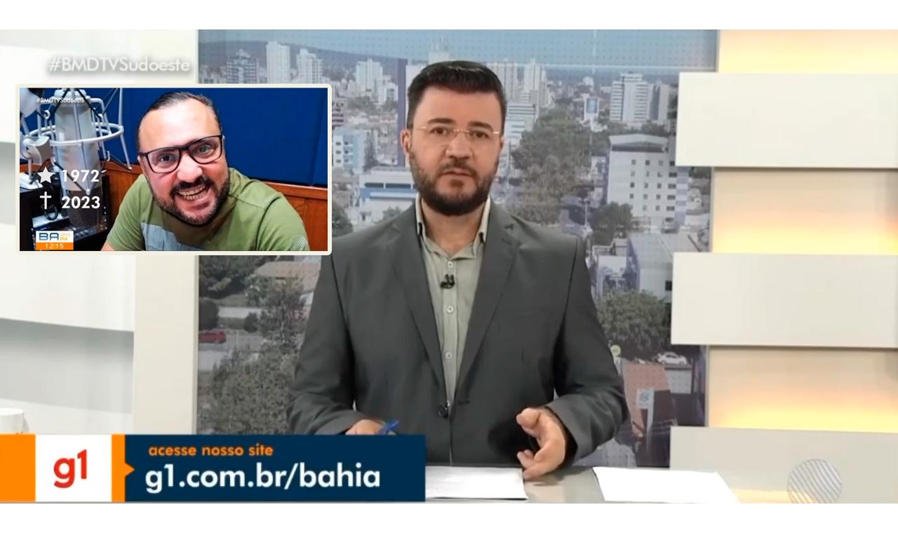 Tv Sudoeste faz citação ao falecimento do comunicador Paulo Santos