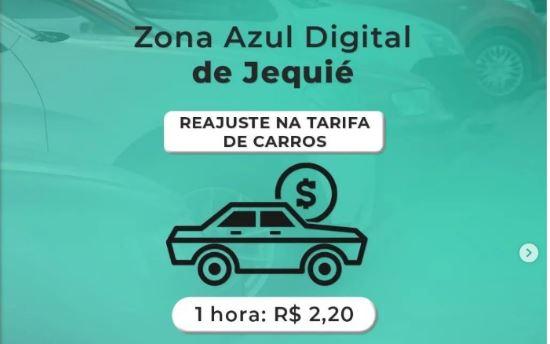 Sem aviso, E-Parking aumenta cobrança da Zona Azul em Jequié