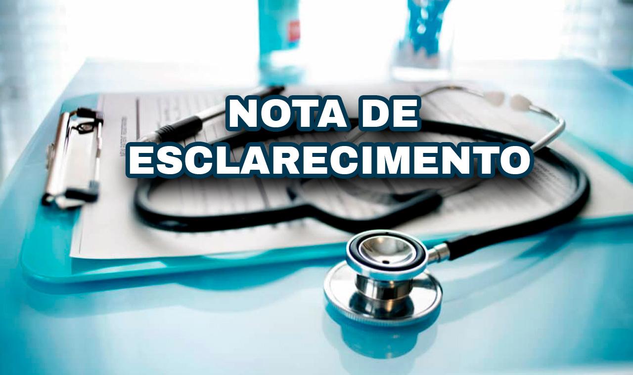 Dr. Leandro Simões esclarece sobre vídeo gravado no interior no Centro de Saúde Almerinda Lomanto