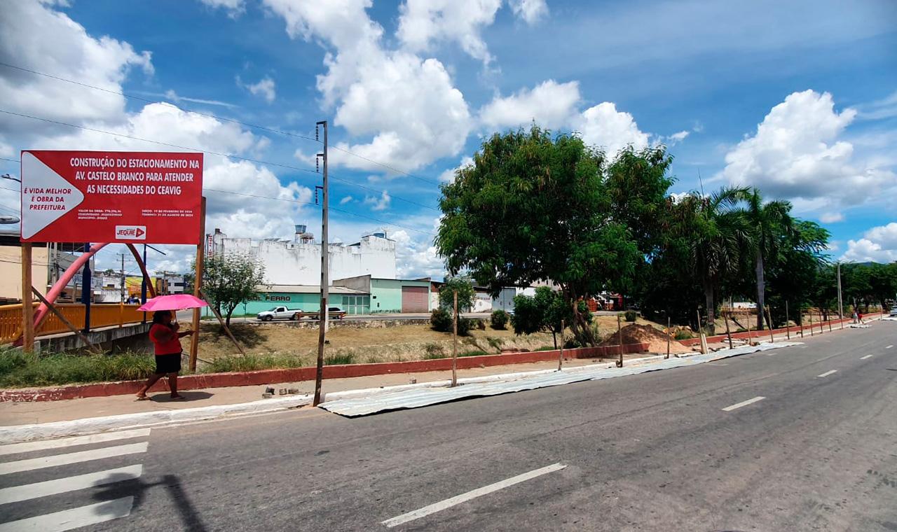 O ESTACIONAMENTO ÀS MARGENS DO RIO JEQUIEZINHO FERE A LEGISLAÇÃO AMBIENTAL?