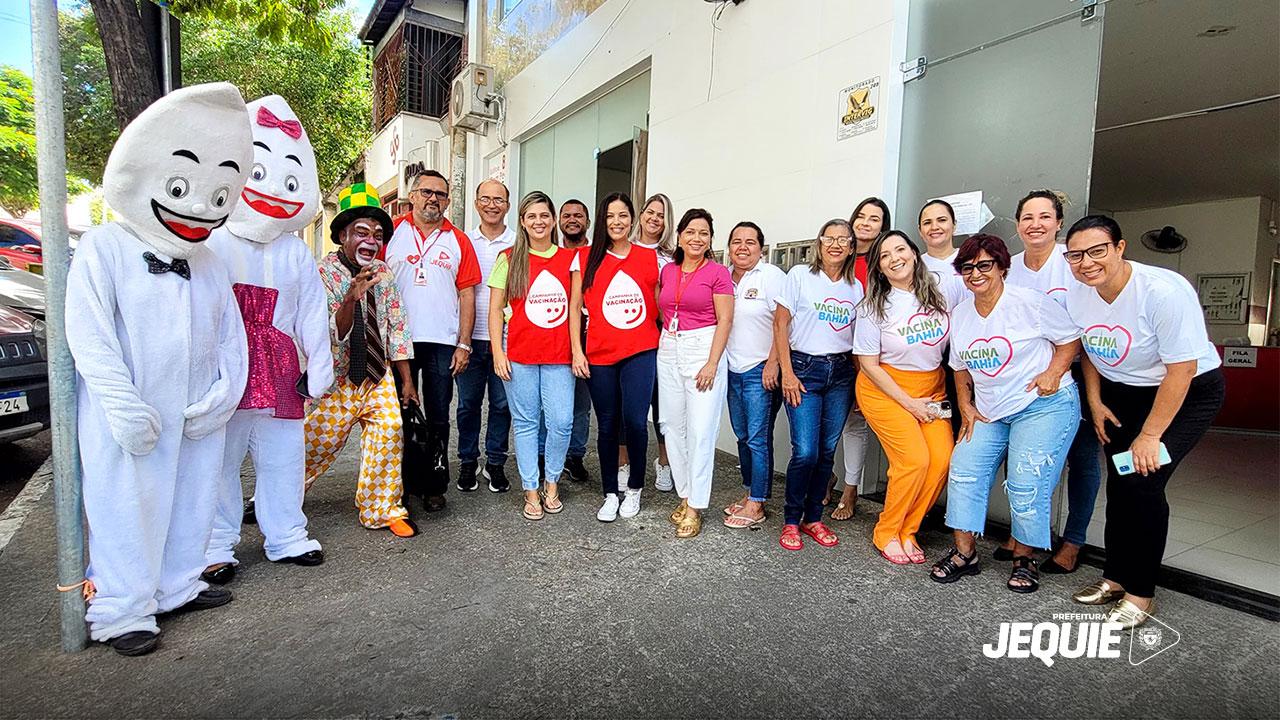Prefeitura de Jequié realiza Dia D de vacinação contra gripe, mas ainda é possível vacinar