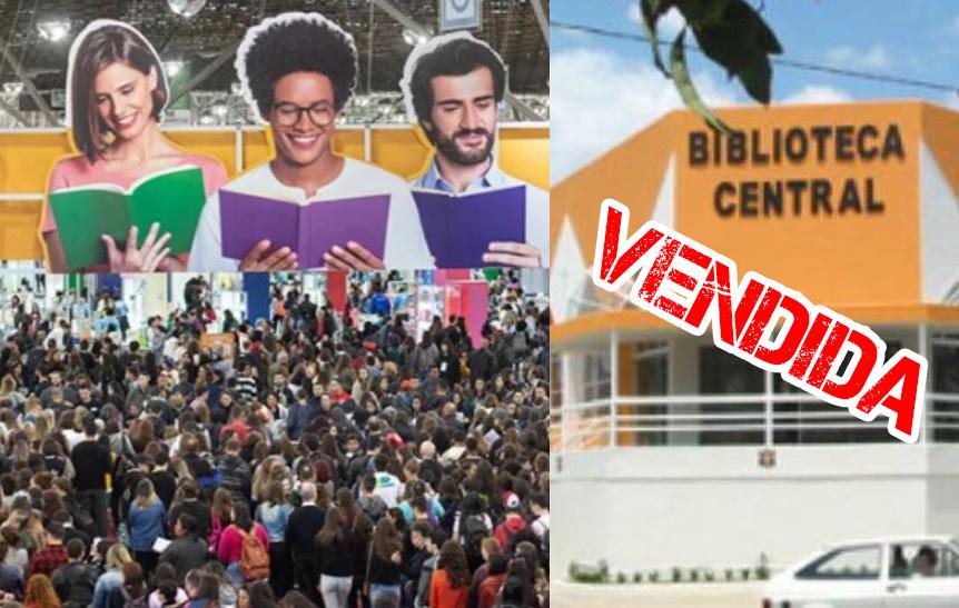 Enquanto em Jequié venderam a Biblioteca Central, a Bienal abarrotada faz vendas de livros crescerem, e editoras registram recordes
