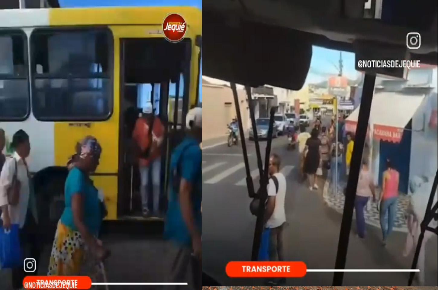 COLETIVO EM JEQUIÉ É UMA VERGONHA, É REVOLTANTE, DIZ USUÁRIOS  