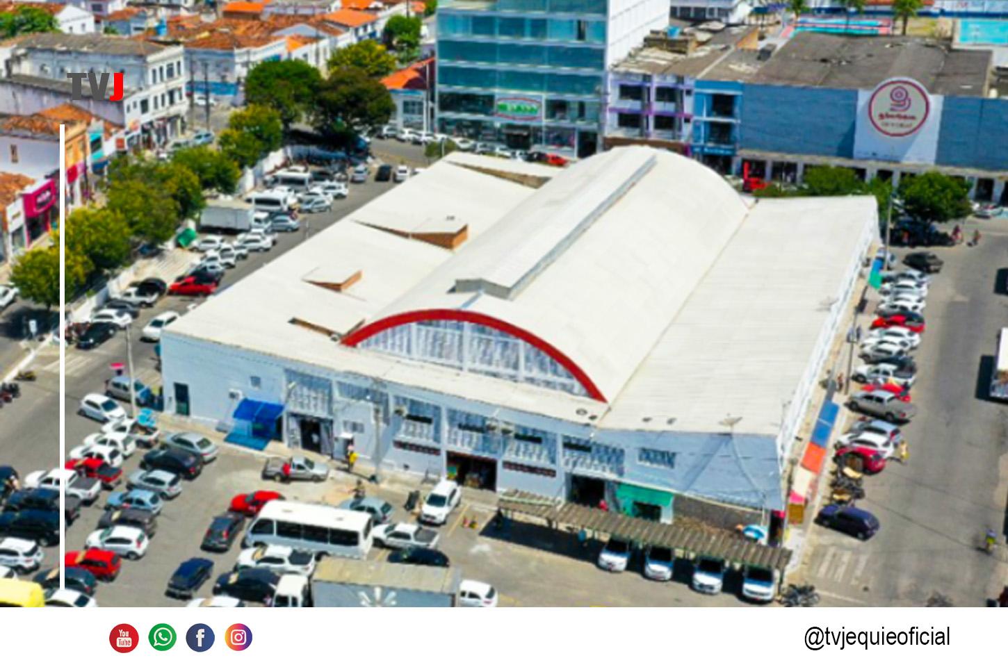 FLÁVIO BRANDÃO DESTOMBA MERCADO MUNICIPAL DE JEQUIÉ