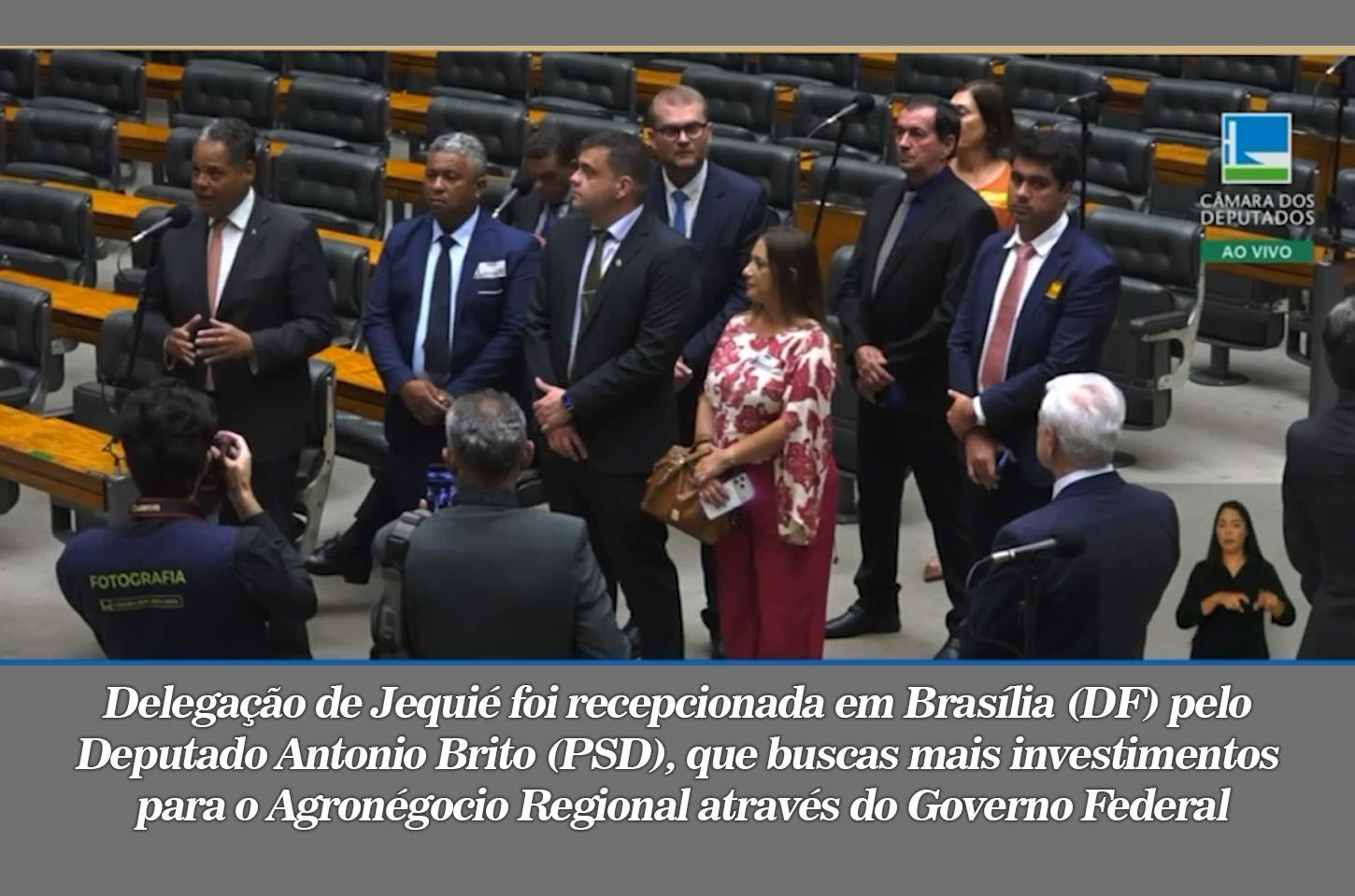 DELEGAÇÃO VAI A BRASÍLIA MOSTRAR A FORÇA DA EXPO JEQUIÉ