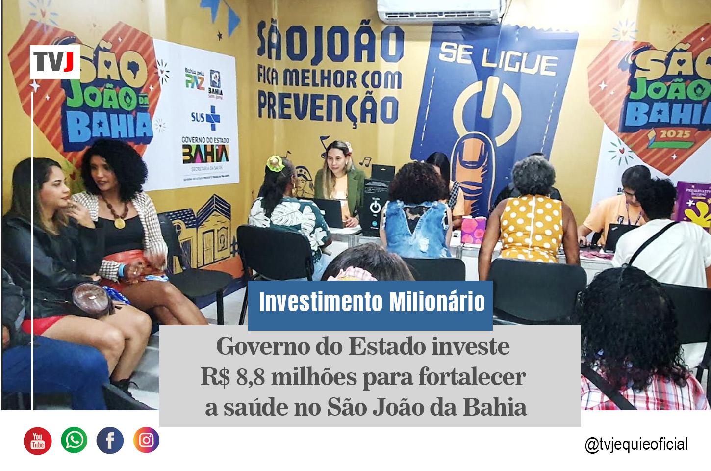 Governo do Estado investe R$ 8,8 milhões para fortalecer a saúde no São João da Bahia