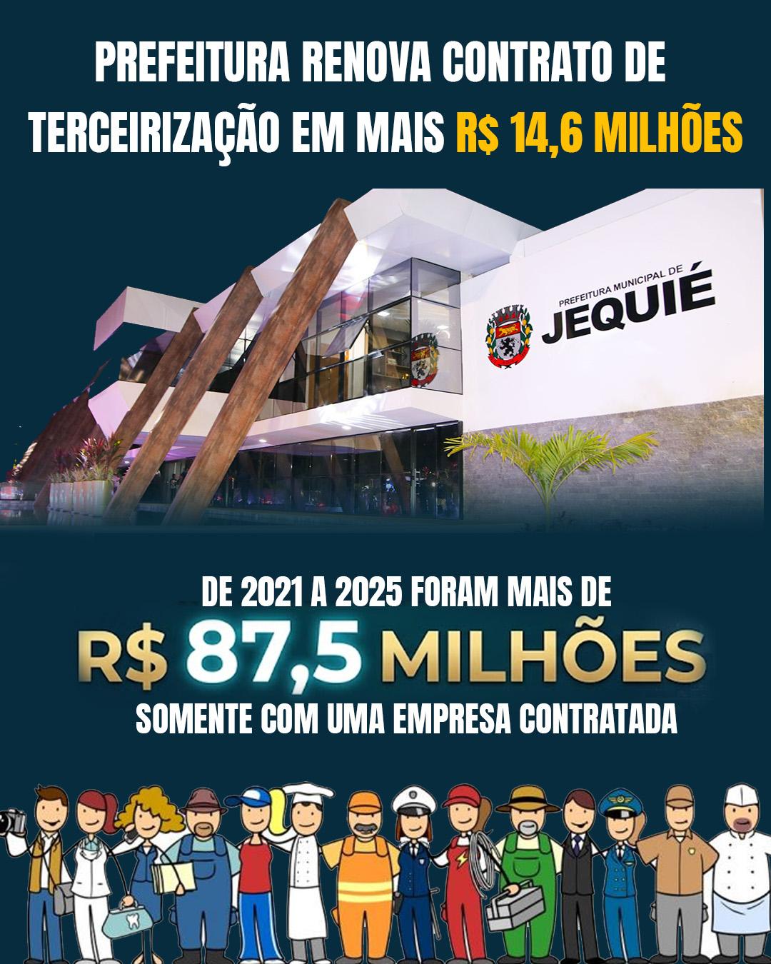 PREFEITURA DE JEQUIÉ RENOVA CONTRATO MILIONÁRIO COM INSTITUTO DE SALVADOR