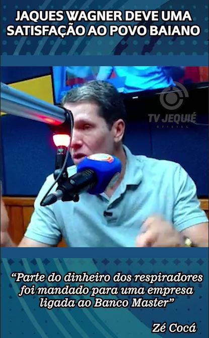ZÉ COCÁ CRITICA GESTÃO ESTADUAL E MENCIONA SUSPEITAS INVESTIGADAS PELA POLÍCIA FEDERAL