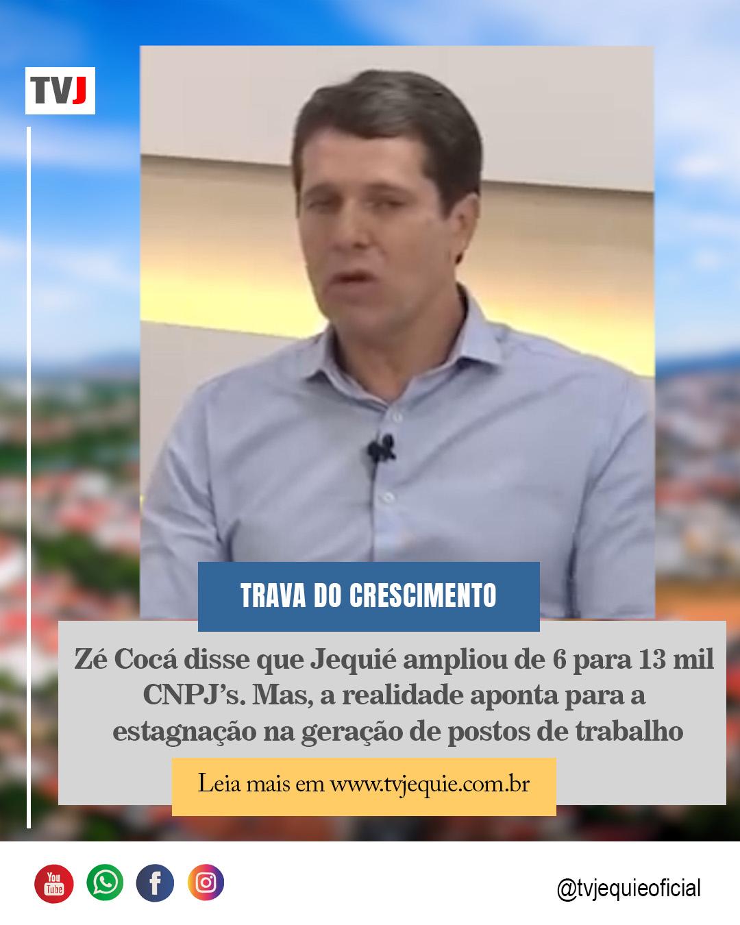 O DRAMA DA GERAÇÃO DE EMPREGO EM JEQUIÉ