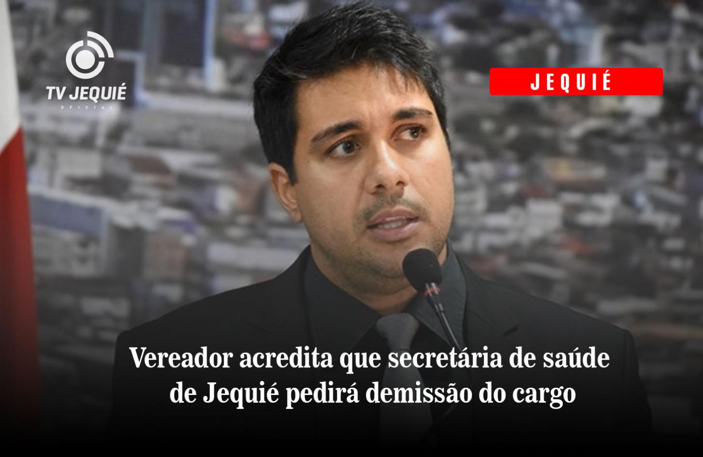 VEREADOR ACREDITA QUE SECRETÁRIA DE SAÚDE PEDIRÁ DEMISSÃO EM BREVE