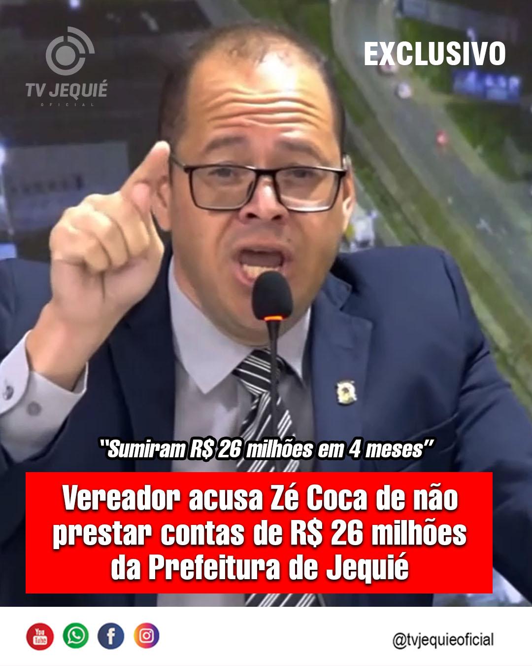 VEREADOR MARCOS DO OVO FAZ DENÚNCIA EM SESSÃO DA CÂMARA CONTRA EX-PREFEITO ZÉ COCÁ