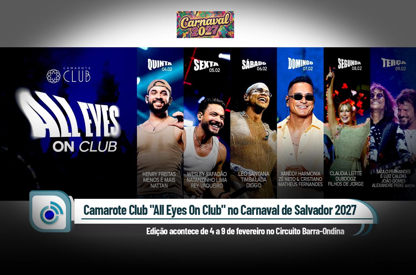 Camarote Club anuncia line-up completo e conceito 
