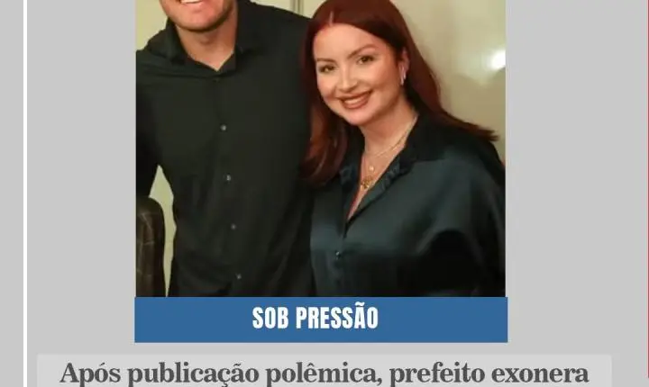 Após publicação polêmica, prefeito exonera esposa da Secretaria de Saúde