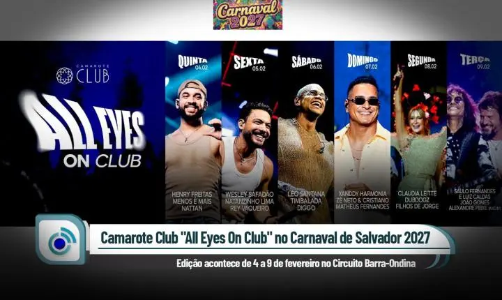 Camarote Club anuncia line-up completo e conceito 