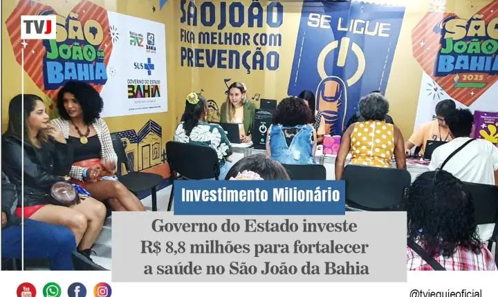 Governo do Estado investe R$ 8,8 milhões para fortalecer a saúde no São João da Bahia