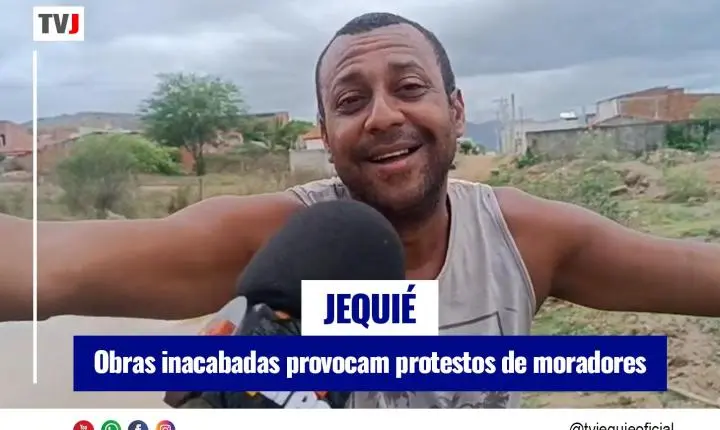 JEQUIÉ: MORADORES COBRAM OBRAS AO PREFEITO FLÁVIO SANTANA