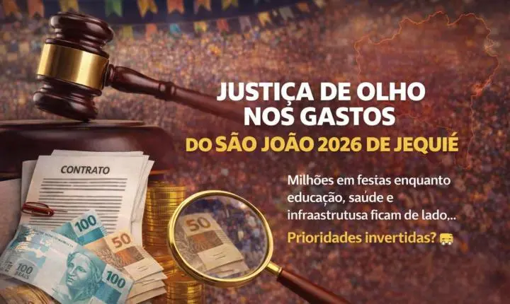 MP-BA VAI FISCALIZAR OS GASTOS NO SÃO JOÃO 2026 DE JEQUIÉ!