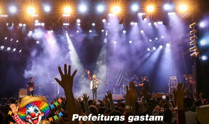 PREFEITURAS GASTAM R$ 5 BILHÕES COM SHOWS ENQUANTO SERVIÇOS  PÚBLICOS ENFRENTAM CRISE