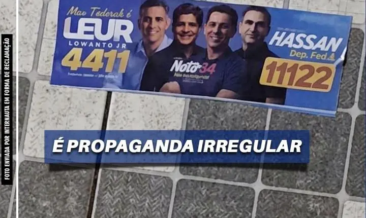 PROPAGANDA ELEITORAL: VOCÊ AUTORIZOU?
