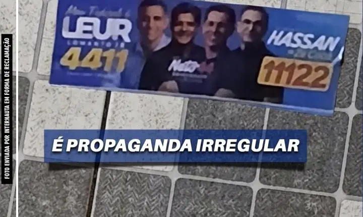 PROPAGANDA ELEITORAL: VOCÊ AUTORIZOU?